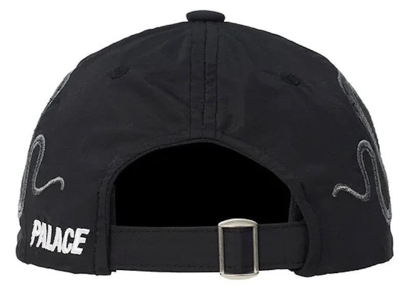 Palace Snake P 6-Panel Black