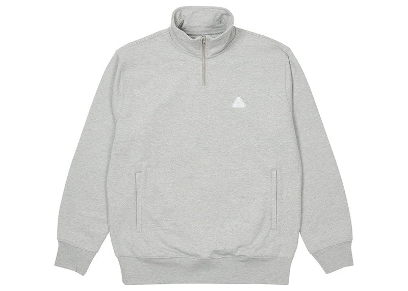 Palace Sofar 1/4 Zip Funnel Grey Marl