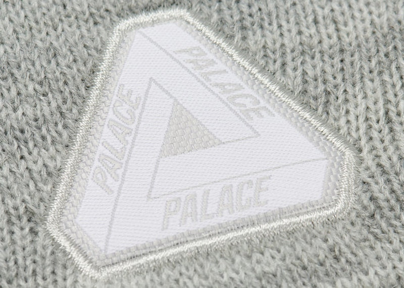 Palace Sofar Beanie Grey Marl