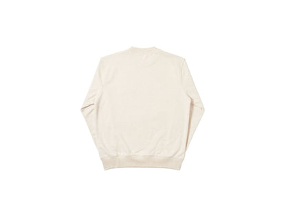 Palace Sofar Crew Oatmeal Marl