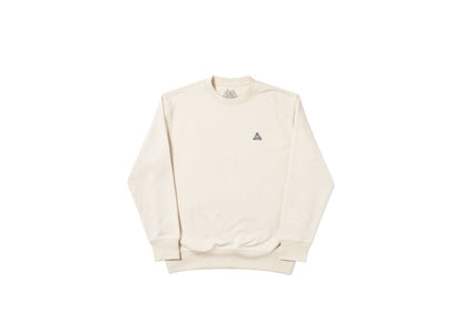 Palace Sofar Crew Oatmeal Marl