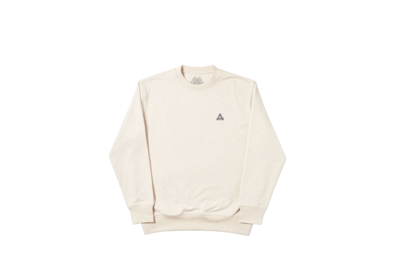 Palace Sofar Crew Oatmeal Marl