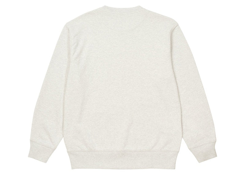 Palace Sofar Crew (SS22) Light Grey Marl