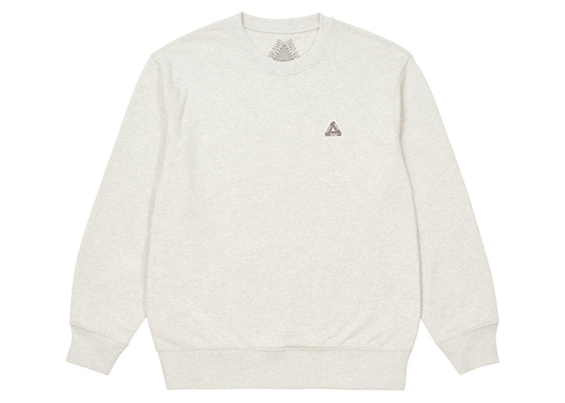 Palace Sofar Crew (SS22) Light Grey Marl