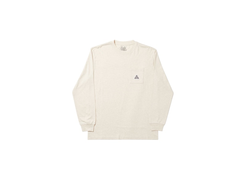 Palace Sofar Pocket Longsleeve Oatmeal Marl