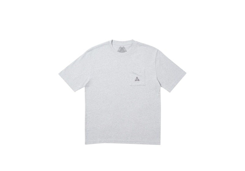Palace Sofar Pocket T-Shirt (FW19) Grey Marl