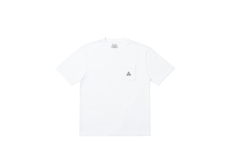 Palace Sofar Pocket T-Shirt (FW19) White