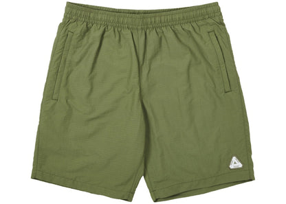 Palace Sofar Shell Shorts Olive
