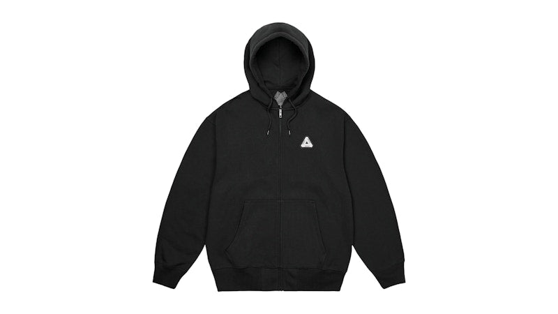 Palace Sofar Zip Hood (FW25) Black