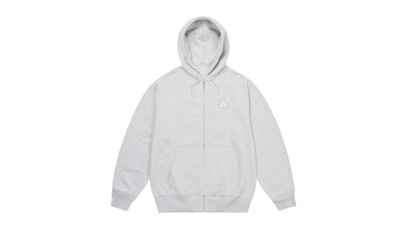 Palace Sofar Zip Hood (FW25) Grey Marl