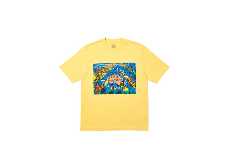 Palace Sound Mate T-shirt Yellow