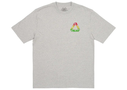 Palace Spectrum P3 T-Shirt Grey Marl