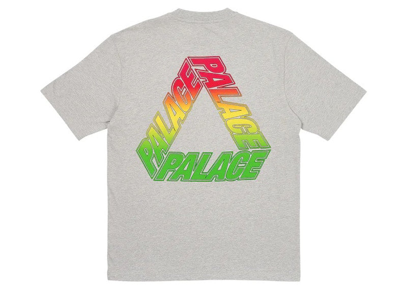 Palace Spectrum P3 T-Shirt Grey Marl