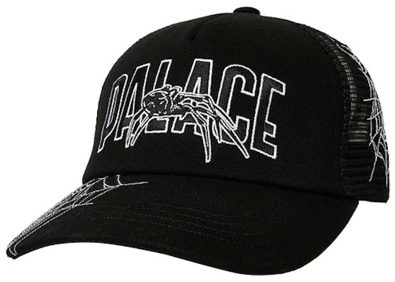 Palace Spider Trucker Black