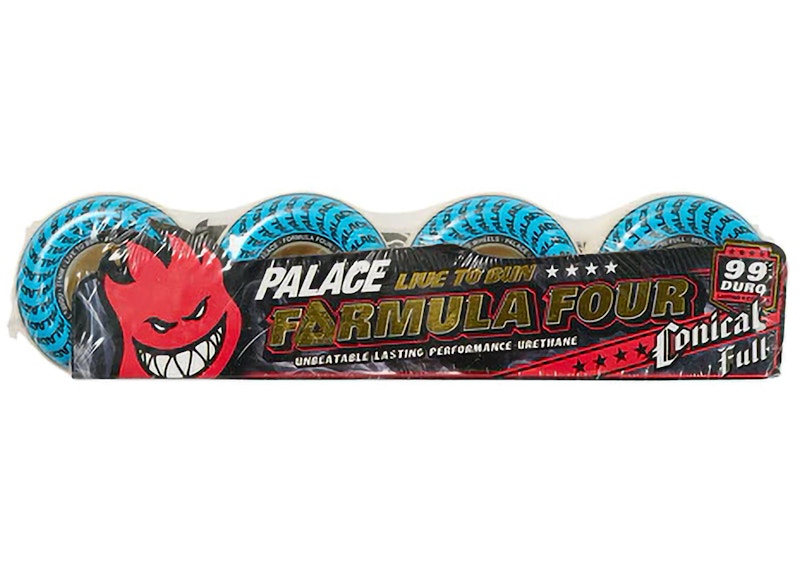 Palace Spitfire Conical Full Formula Natural 51mm Wheels White/Blue