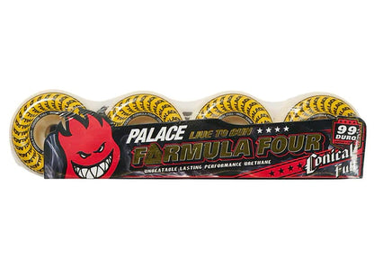 Palace Spitfire Conical Full Formula Natural 53mm Wheels White/Yellow