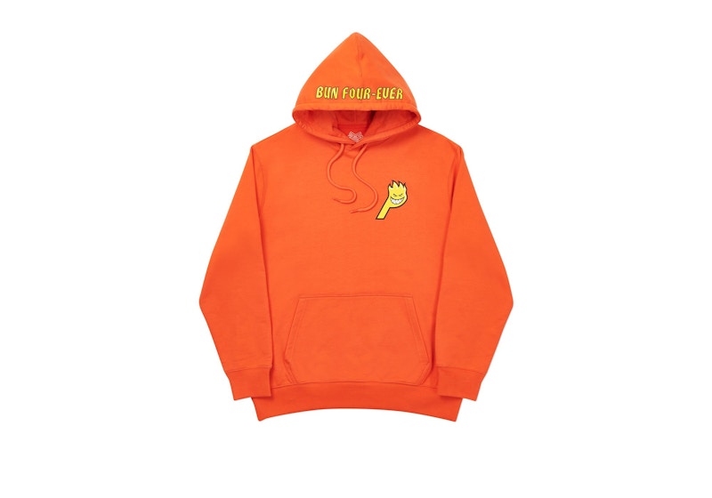 Palace Spitfire Live To Bun Hood Dark Orange