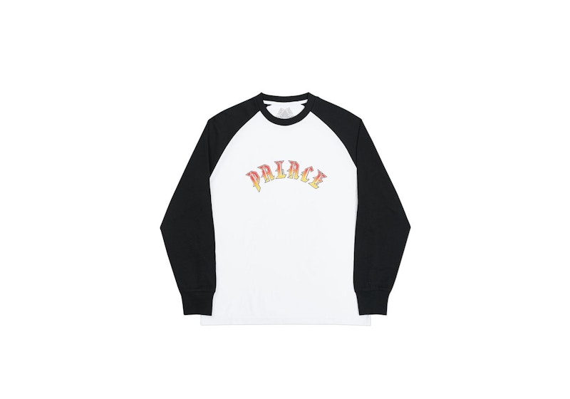 Palace Spitfire P-Fire Longsleeve White/Black