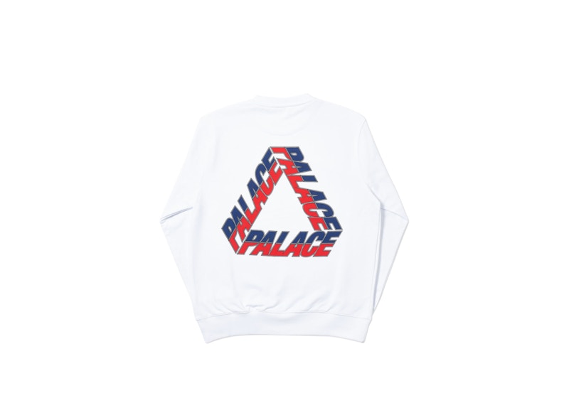 Palace Split P3 Crew White