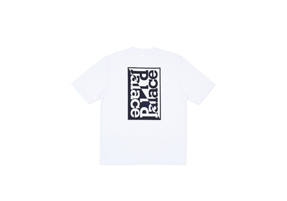 Palace Split T-shirt White/Black