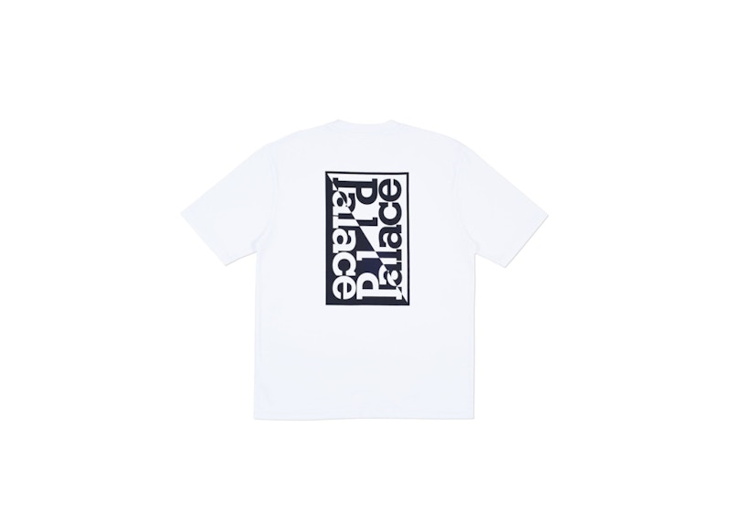 Palace Split T-shirt White/Black