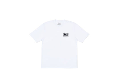 Palace Split T-shirt White/Black