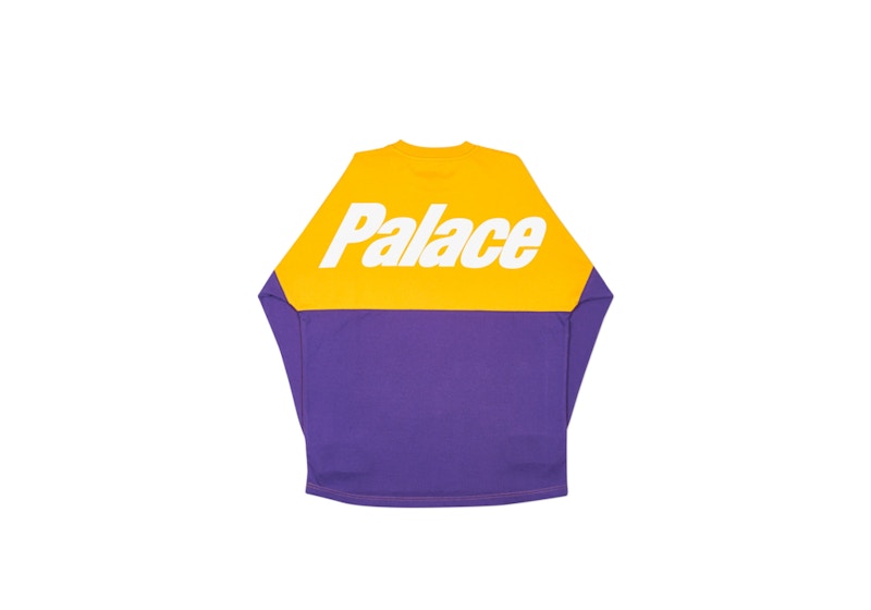 Palace Splitter Longsleeve Yellow/Purple