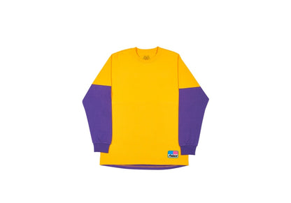 Palace Splitter Longsleeve Yellow/Purple