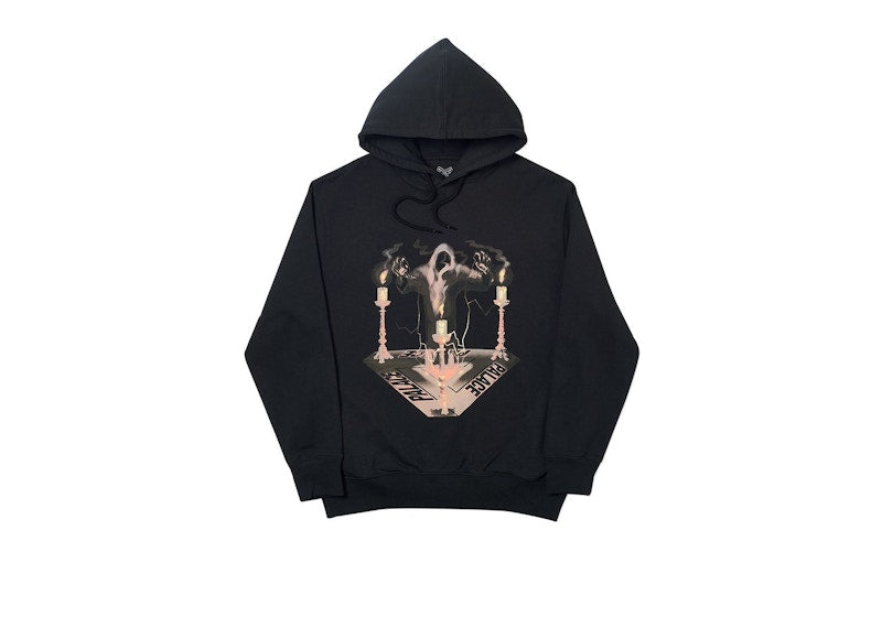 Palace Spooked Hood Black