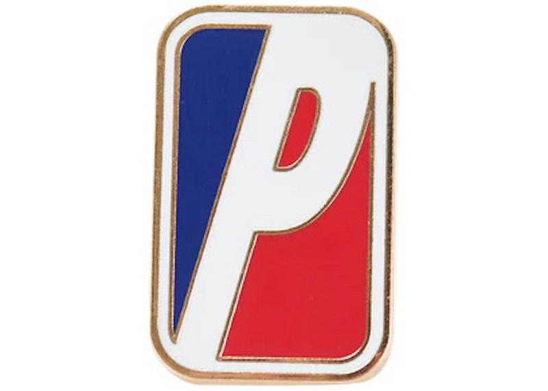 Palace Sport Pin Badge Red/Blue