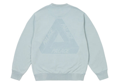 Palace Spray Tri-Ferg Crew Hazy Blue
