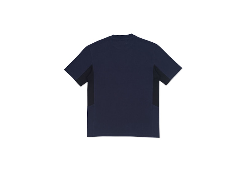 Palace Square Weave Heavy T-shirt Navy
