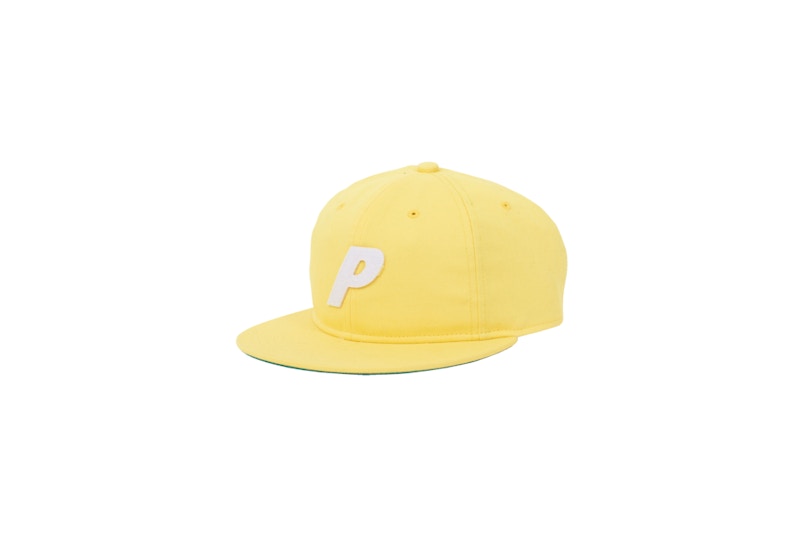 Palace Stadium Hat Lemon Yellow