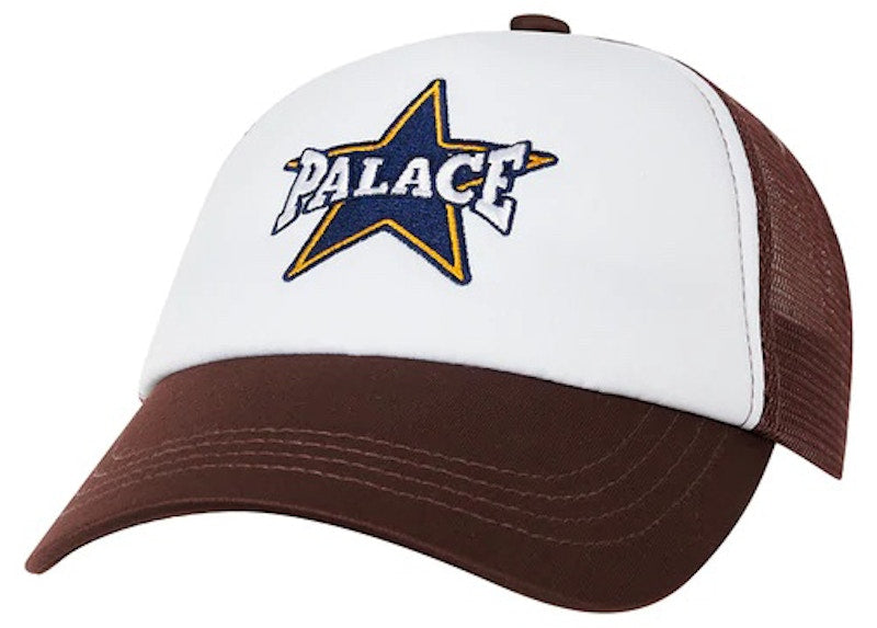 Palace Star Logo Trucker Brown