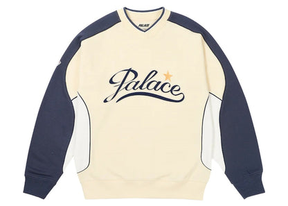 Palace Star Script Crew Soft White