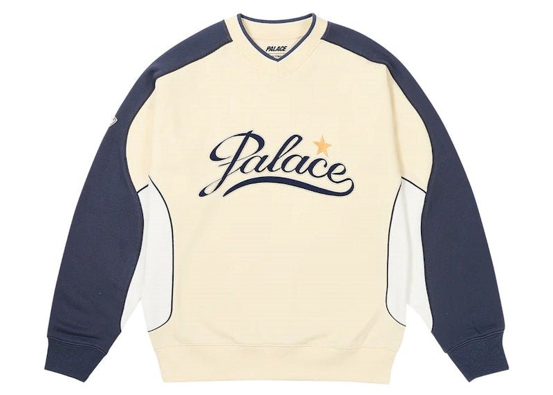 Palace Star Script Crew Soft White