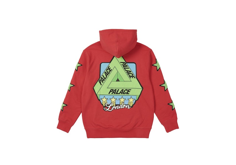 Palace Start It Up Hood Red