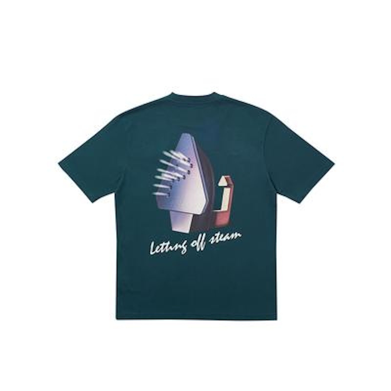 Palace Steaming T-shirt Dark Green