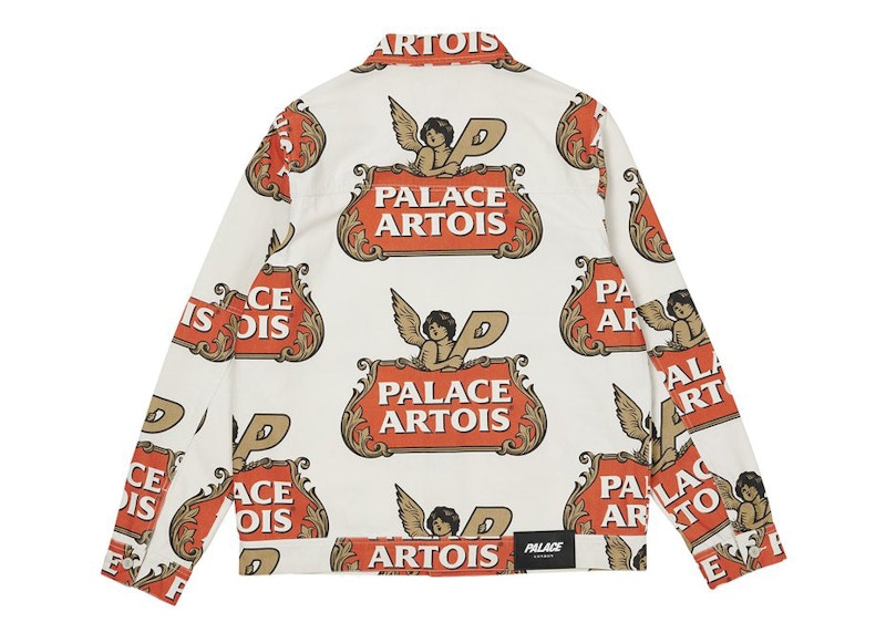 Palace Stella Artois Chore Jacket White/Red/Gold