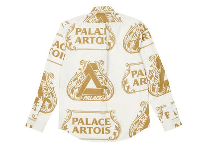 Palace Stella Artois Oxford Shirt White/Gold
