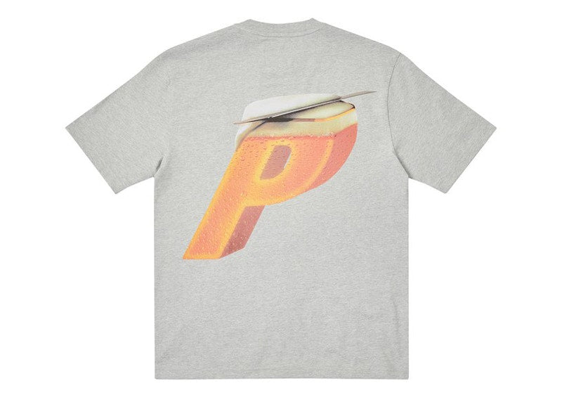 Palace Stella Artois P-Skim T-shirt Grey Marl