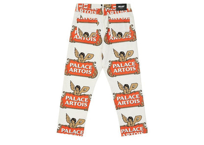Palace Stella Artois Pant White/Red/Gold