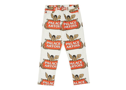 Palace Stella Artois Pant White/Red/Gold