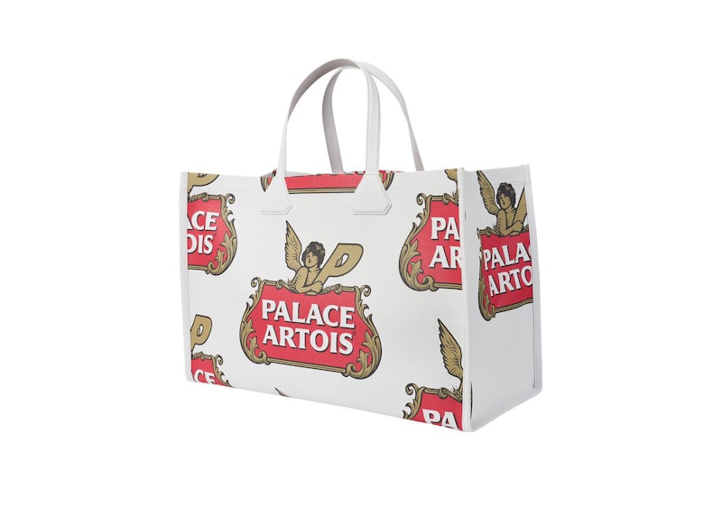 Palace Stella Artois Tote Bag Cream