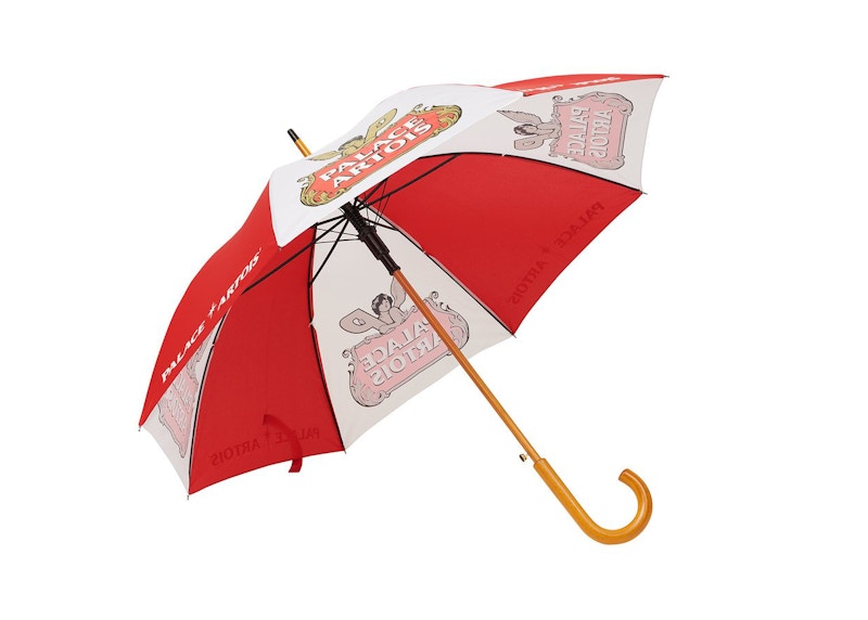 Palace Stella Artois Umbrella White/Red