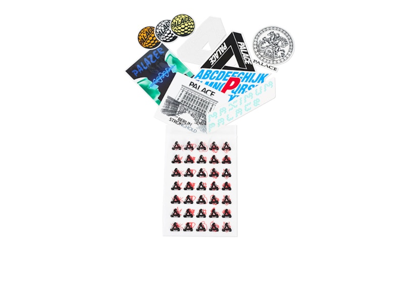 Palace Sticker Pack Autumn 2017 Multi
