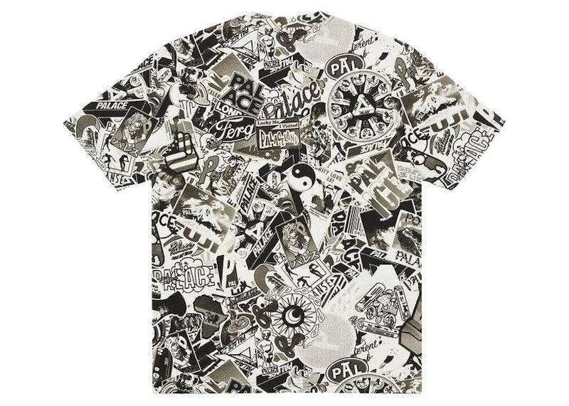 Palace Sticker Pack T-shirt Black/White