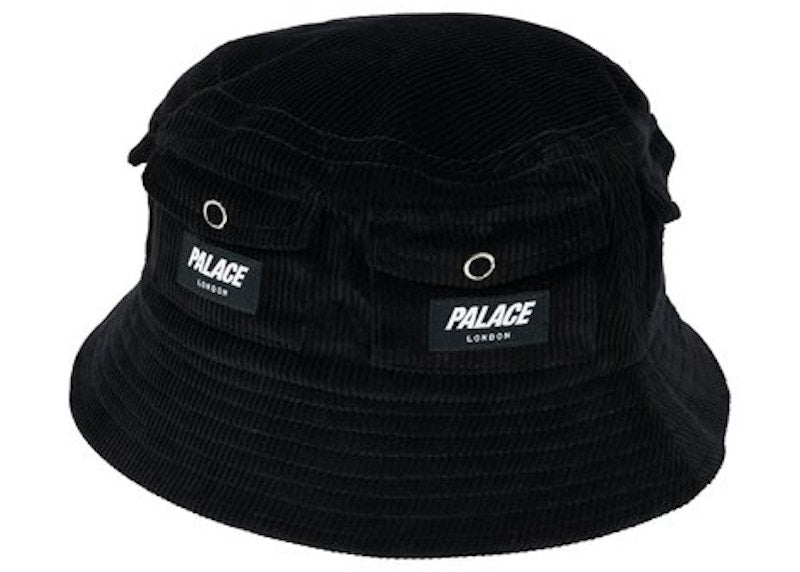 Palace Storage Bucket Hat Black