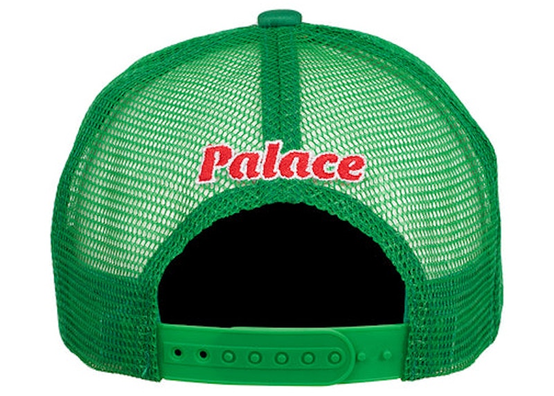 Palace Strawberry Trucker Hat Green