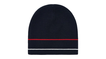 Palace Stripe Nein Cuff Beanie Navy
